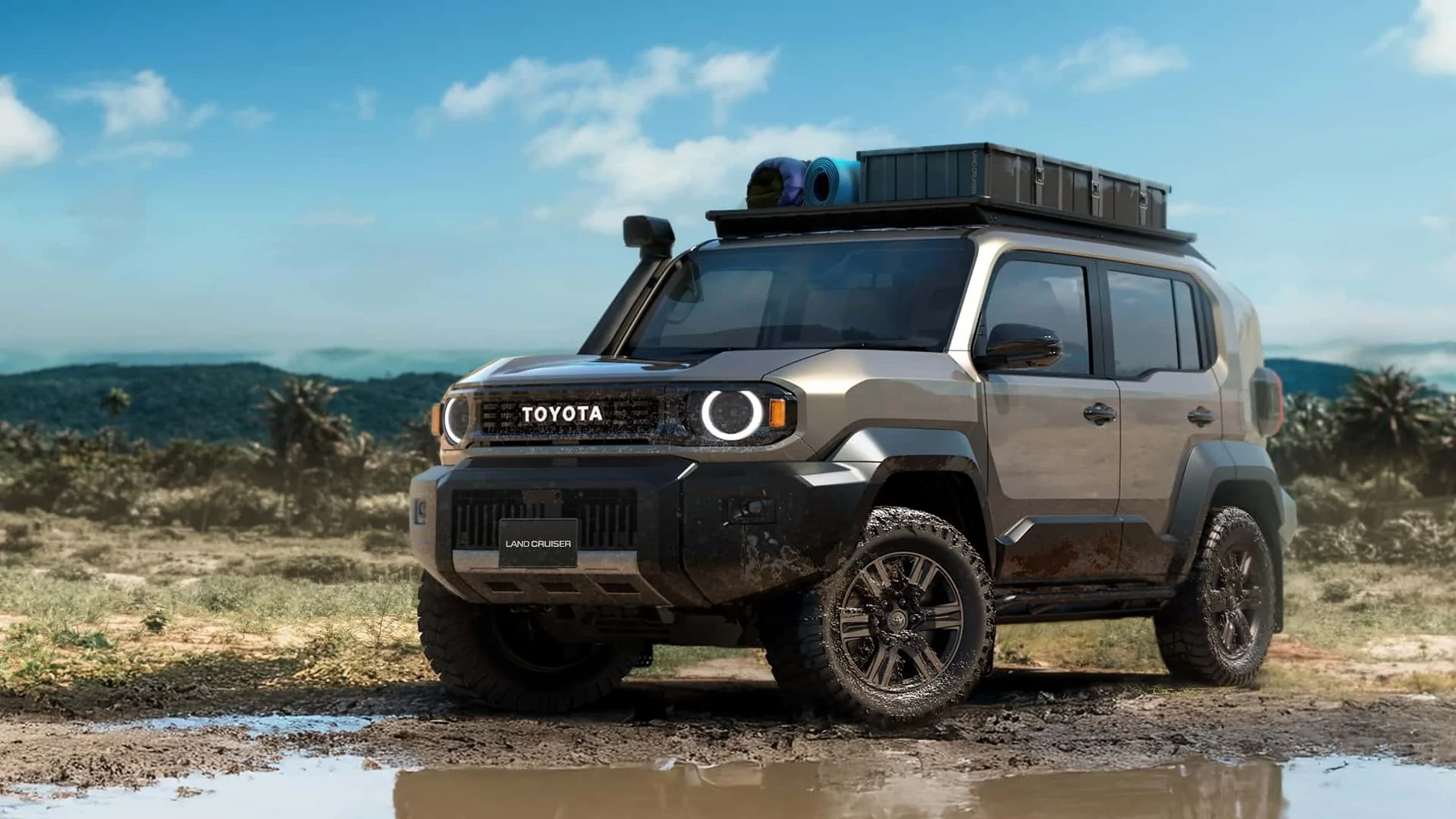 Land Cruiser FJ 2026 Toyota Land Cruiser FJ prototype world premiere! {filename}
